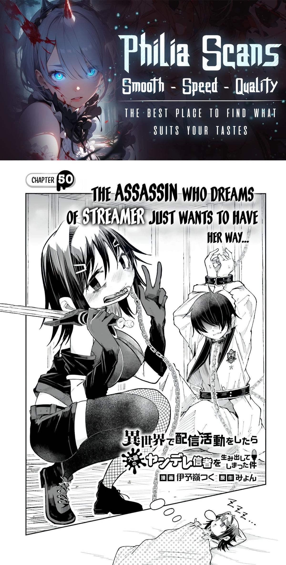 Isekai de Haishin Katsudou wo Shitara Tairyou no Yandere Shinja wo Umidashiteshimatta Ken Chap 50 - Next Chap 51