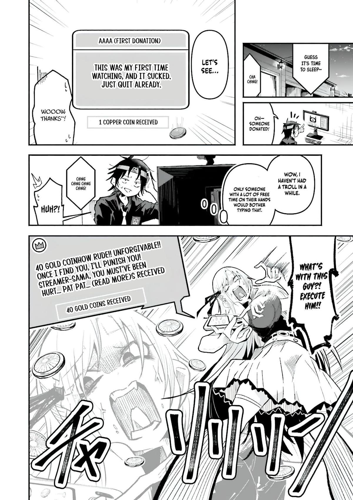 Isekai de Haishin Katsudou wo Shitara Tairyou no Yandere Shinja wo Umidashiteshimatta Ken Chap 50 - Next Chap 51