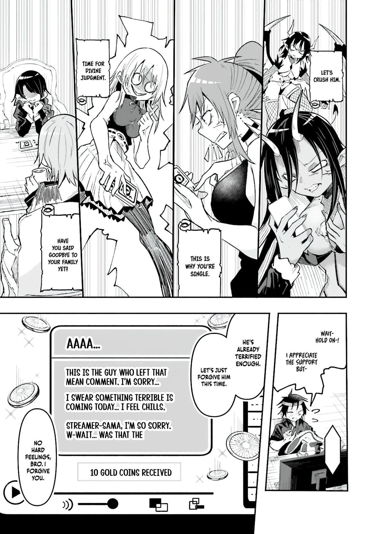 Isekai de Haishin Katsudou wo Shitara Tairyou no Yandere Shinja wo Umidashiteshimatta Ken Chap 50 - Next Chap 51