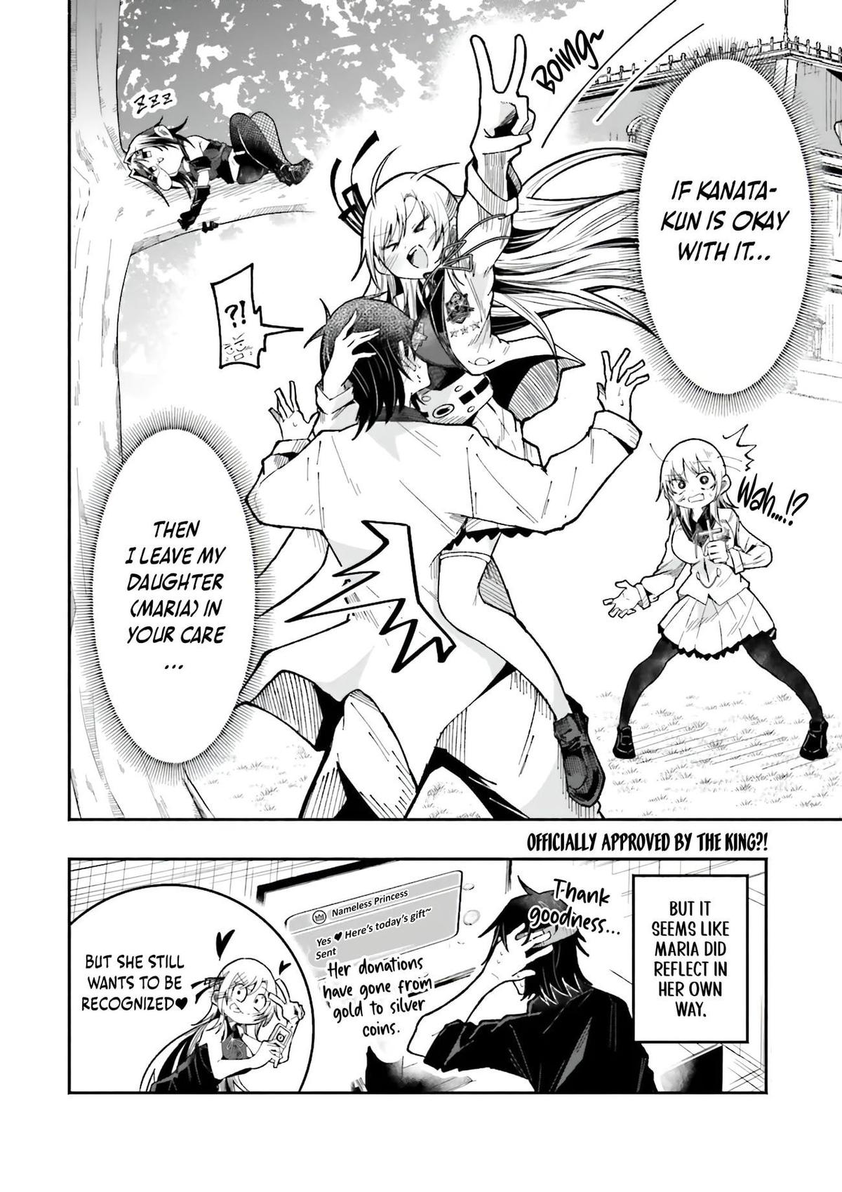 Isekai de Haishin Katsudou wo Shitara Tairyou no Yandere Shinja wo Umidashiteshimatta Ken Chap 51.3 - Next Chap 52.3