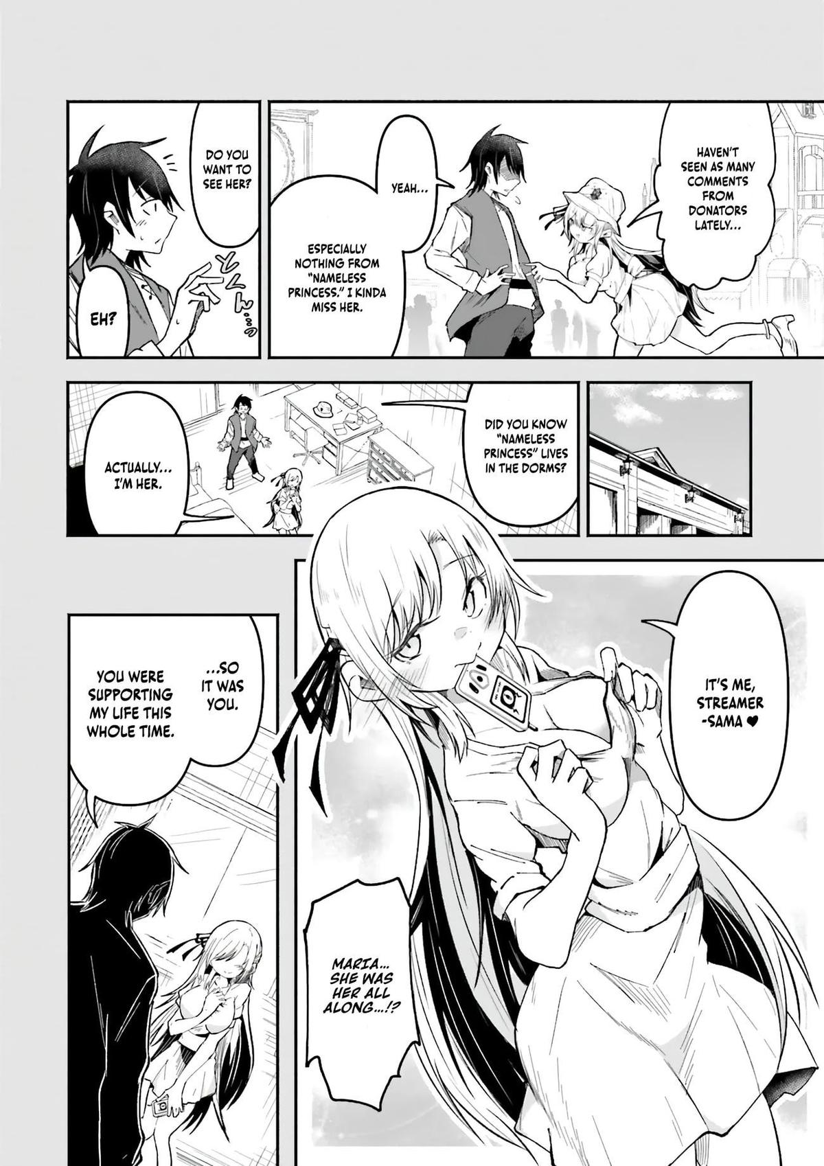 Isekai de Haishin Katsudou wo Shitara Tairyou no Yandere Shinja wo Umidashiteshimatta Ken Chap 51 - Next Chap 52
