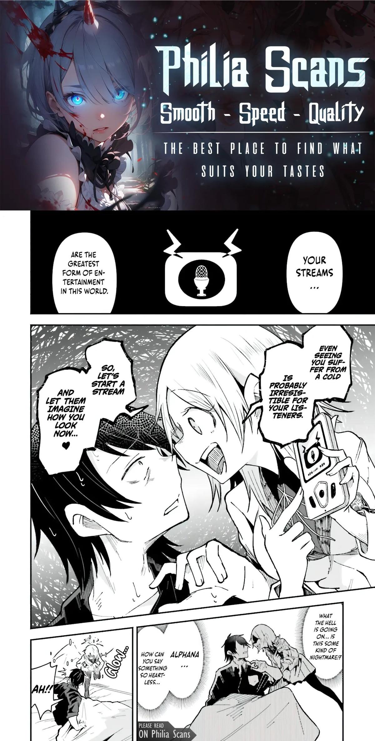 Isekai de Haishin Katsudou wo Shitara Tairyou no Yandere Shinja wo Umidashiteshimatta Ken Chap 52.2 - Next Chap 53.2