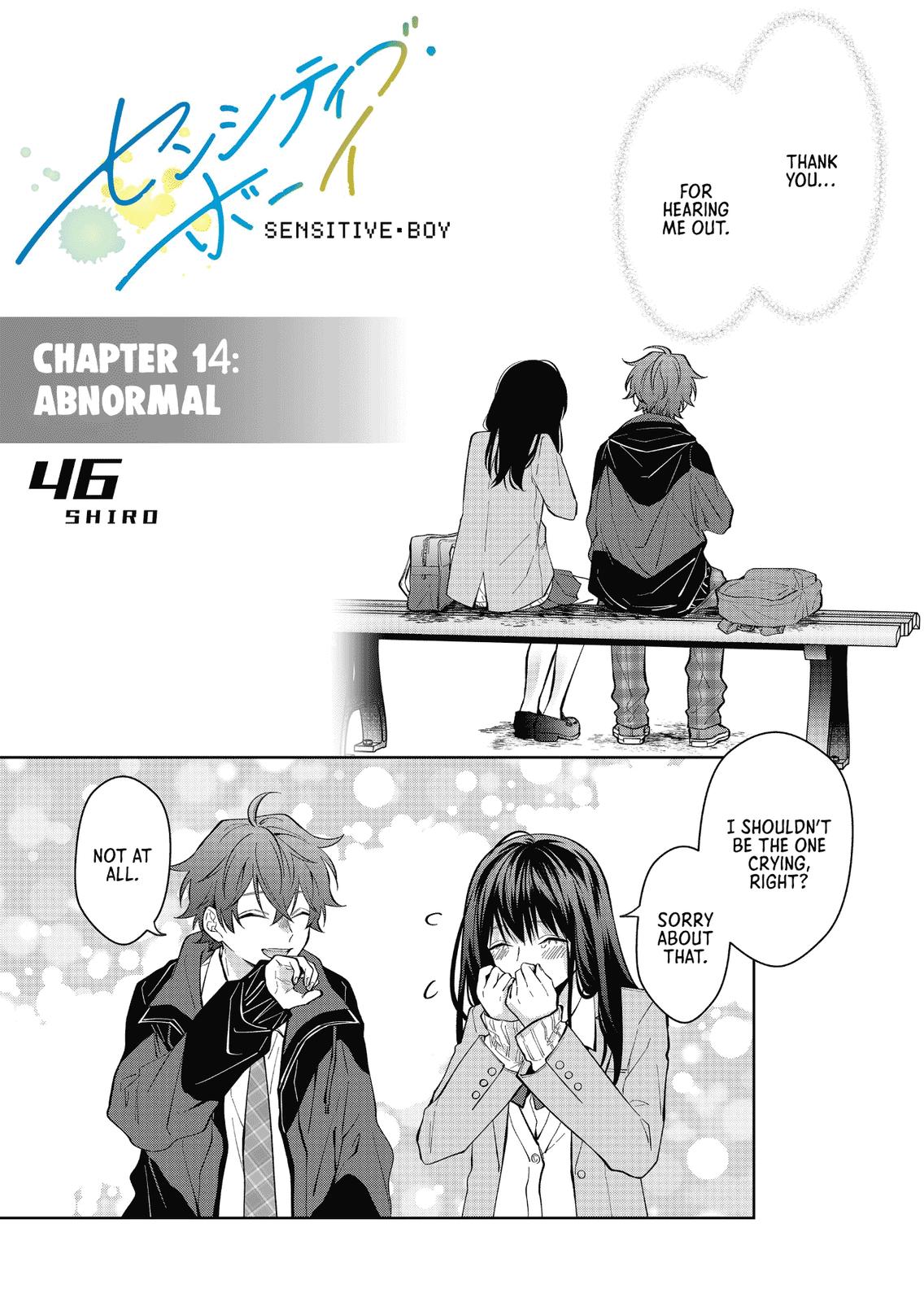 Sensitive Boy Chap 14 - Next Chap 15