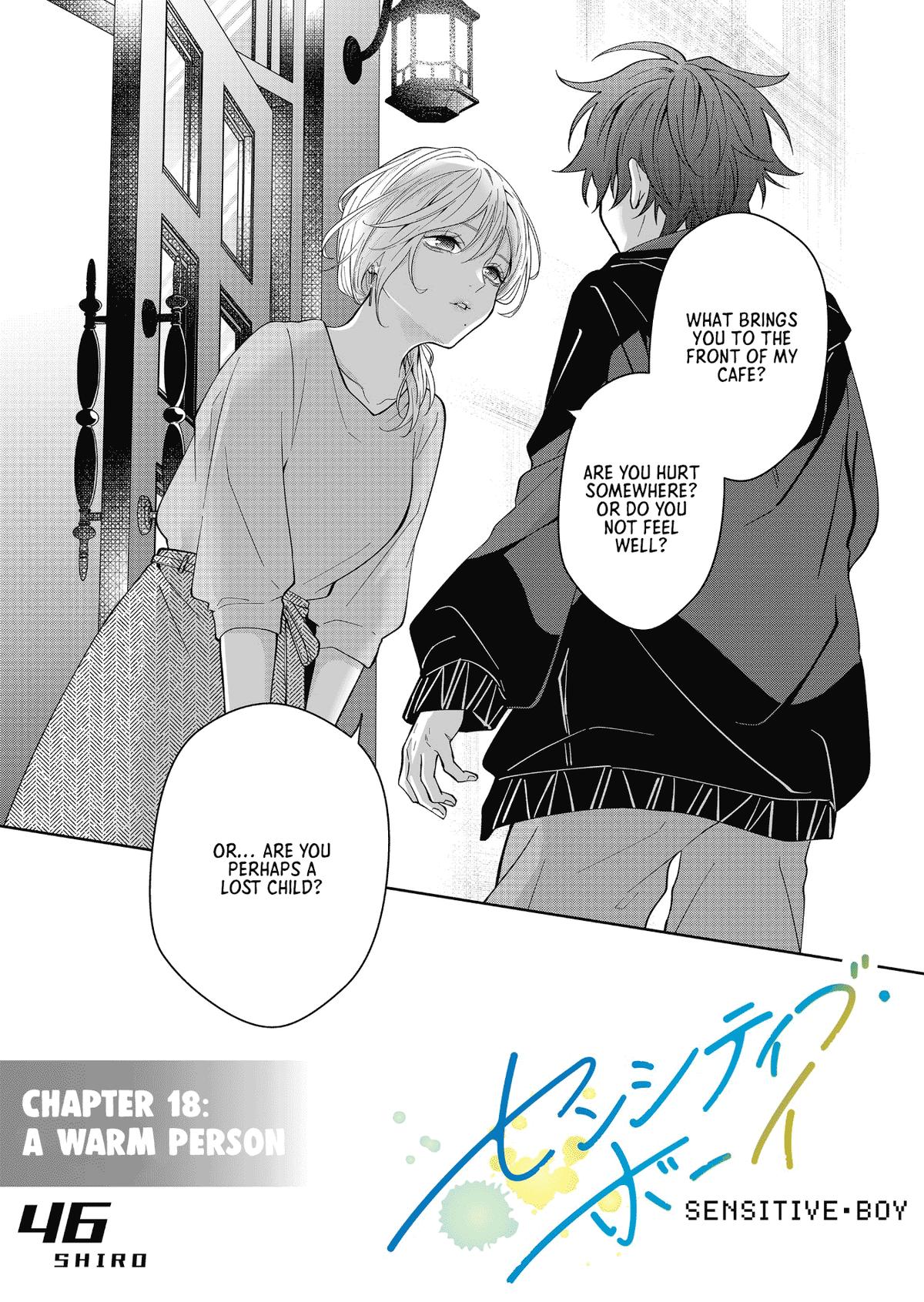Sensitive Boy Chap 18 - Next Chap 19