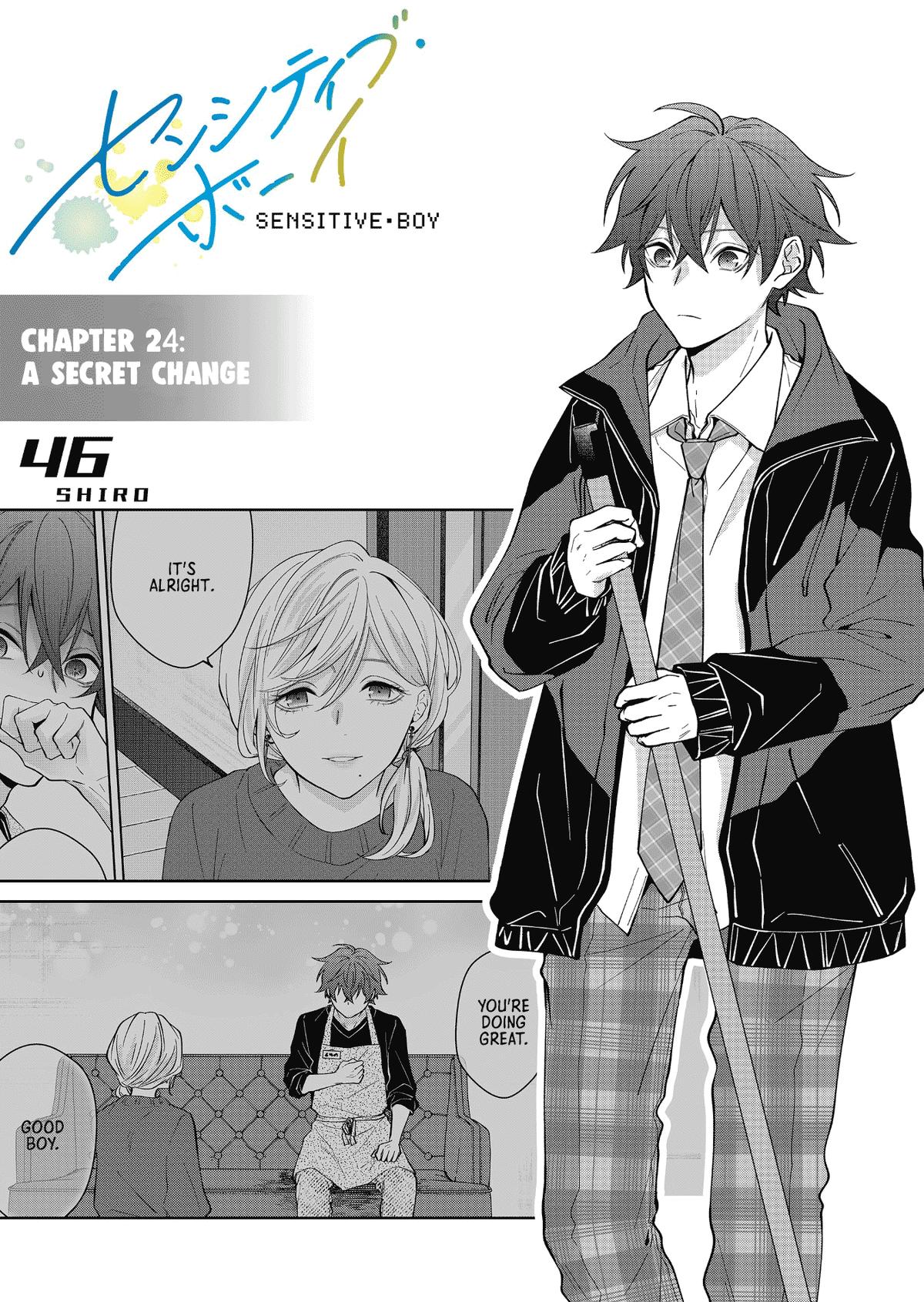 Sensitive Boy Chap 24 - Next Chap 25