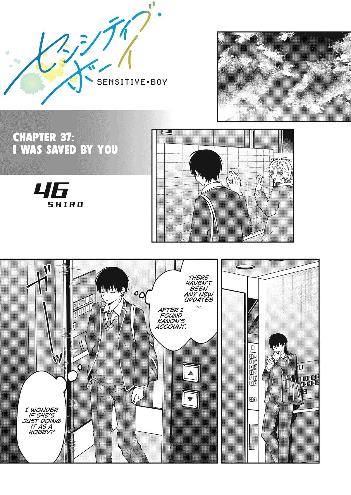 Sensitive Boy Chap 37 - Next Chap 38