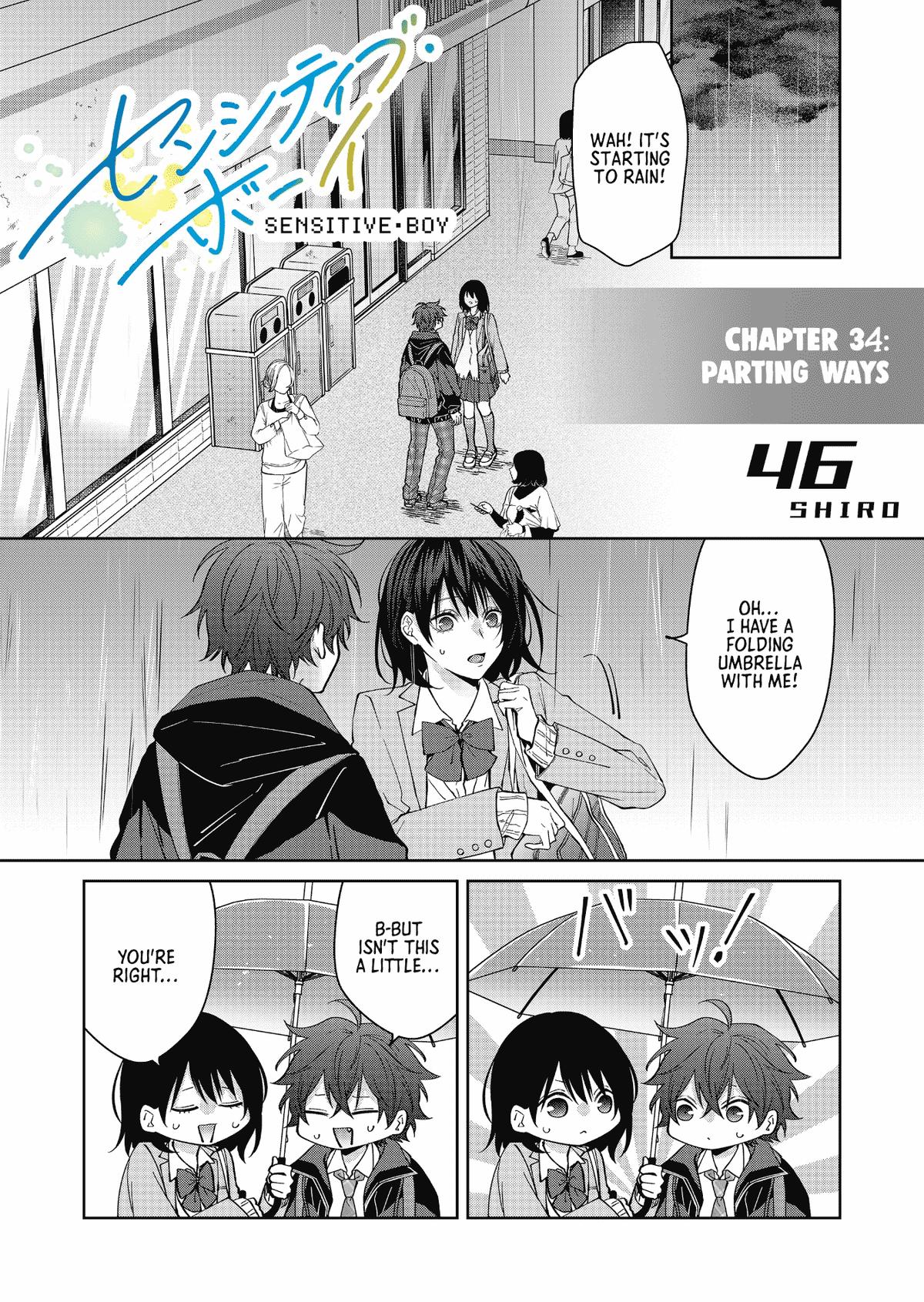 Sensitive Boy Chap 34 - Next Chap 35
