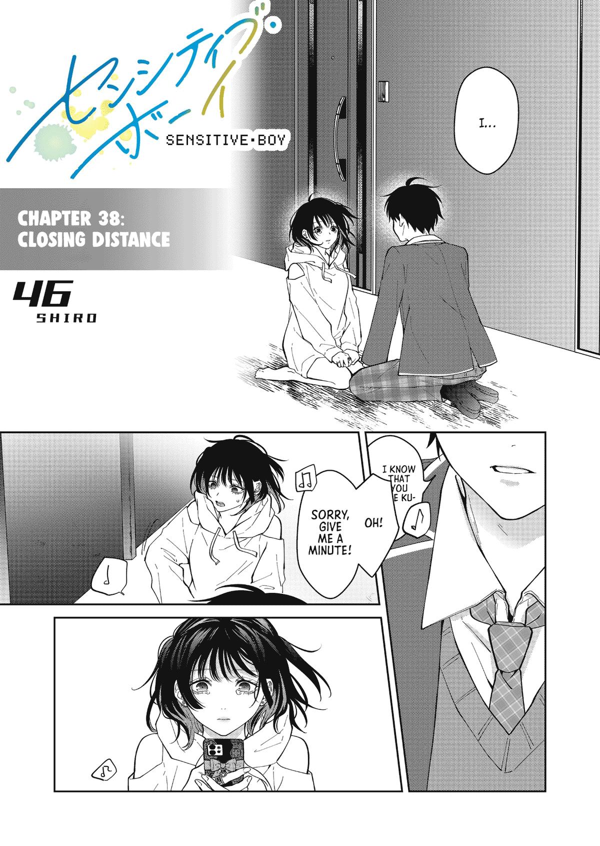 Sensitive Boy Chap 38 - Next Chap 39