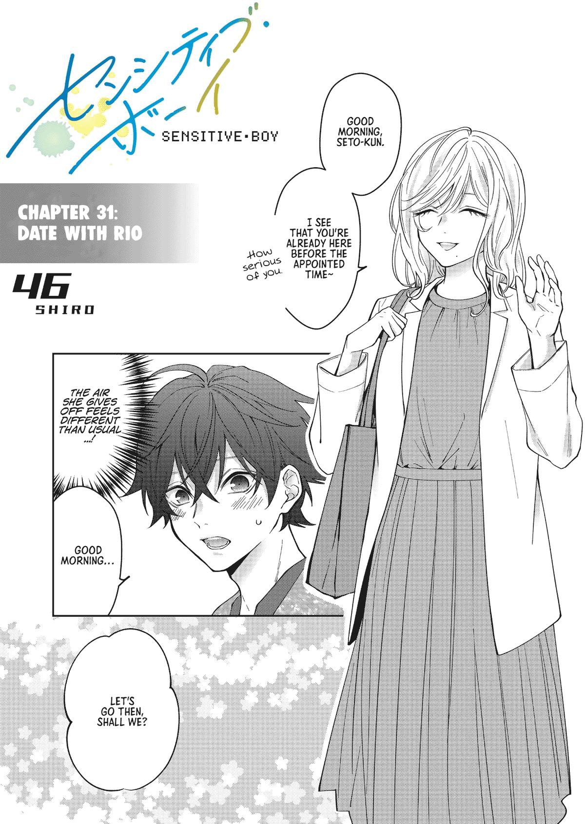 Sensitive Boy Chap 31 - Next Chap 32
