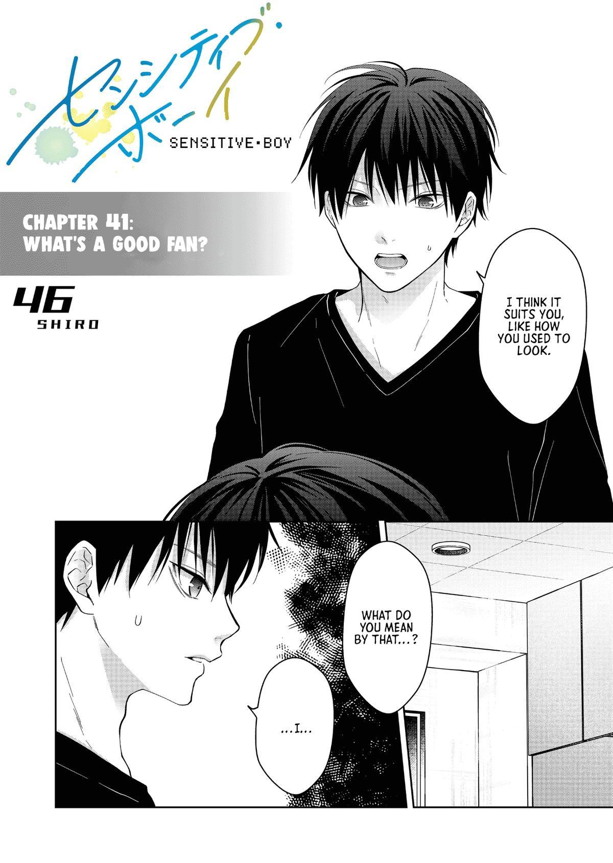 Sensitive Boy Chap 41 - Next Chap 42