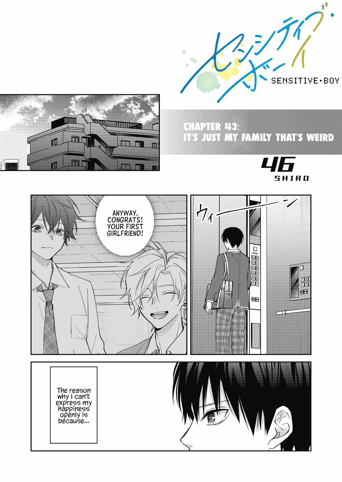 Sensitive Boy Chap 43 - Next Chap 44