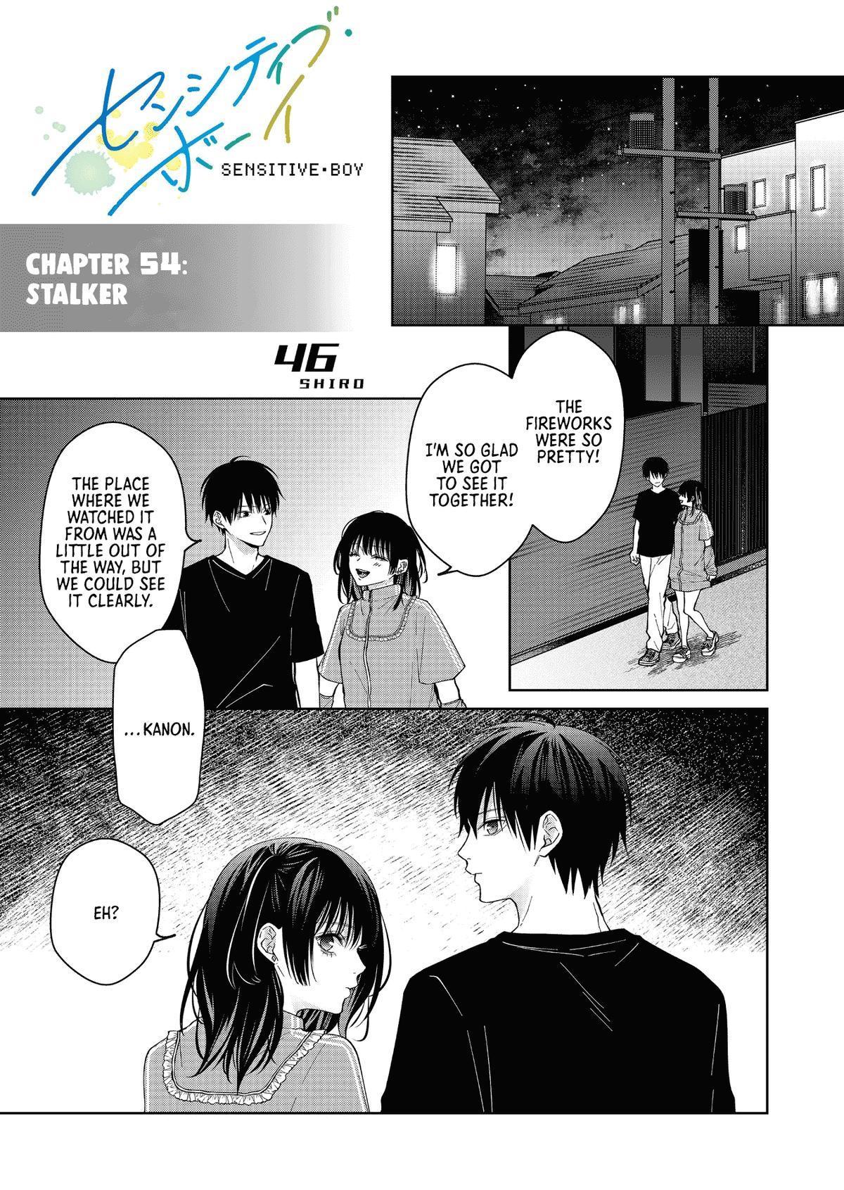 Sensitive Boy Chap 54 - Next Chap 55