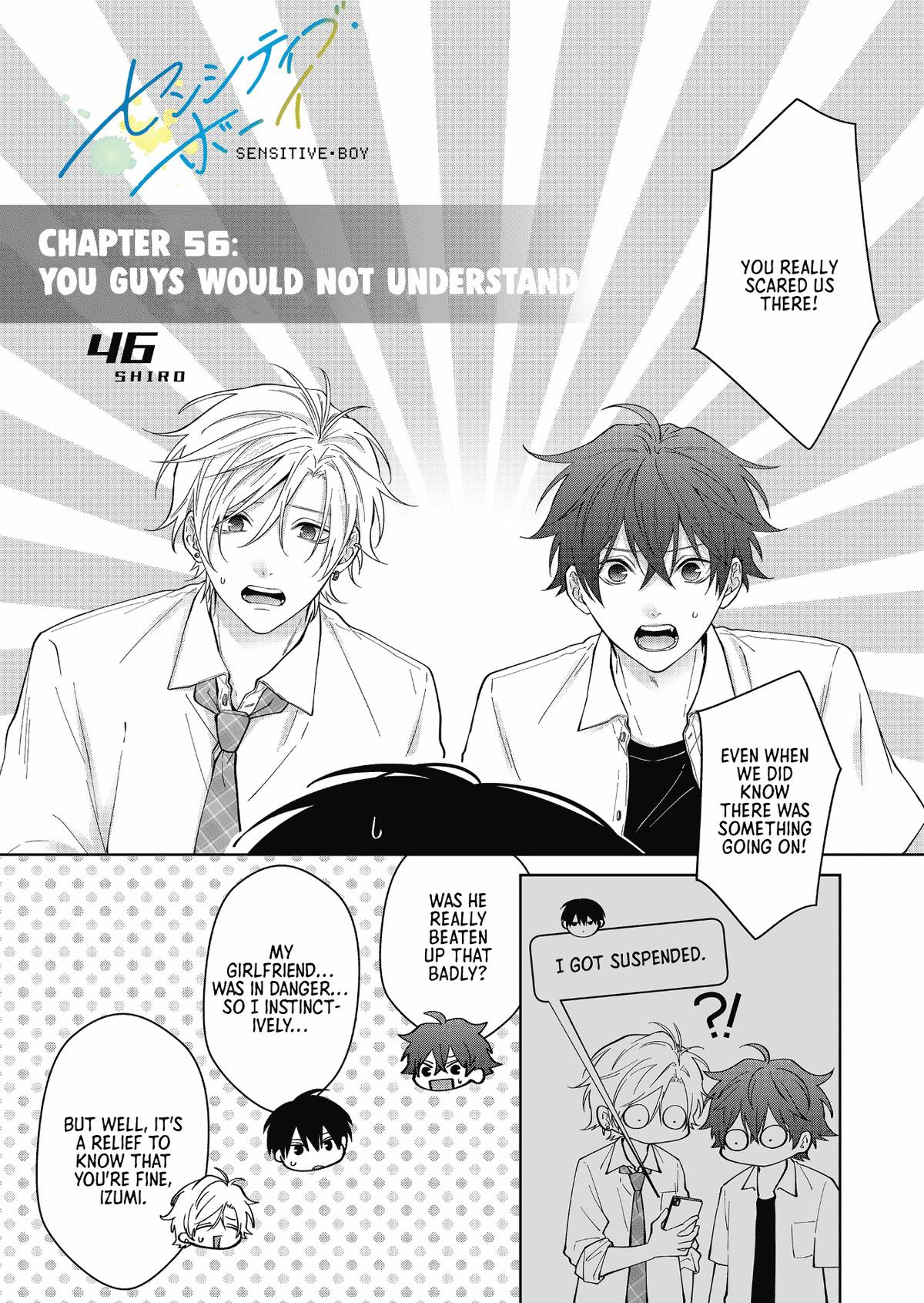 Sensitive Boy Chap 56 - Next Chap 57