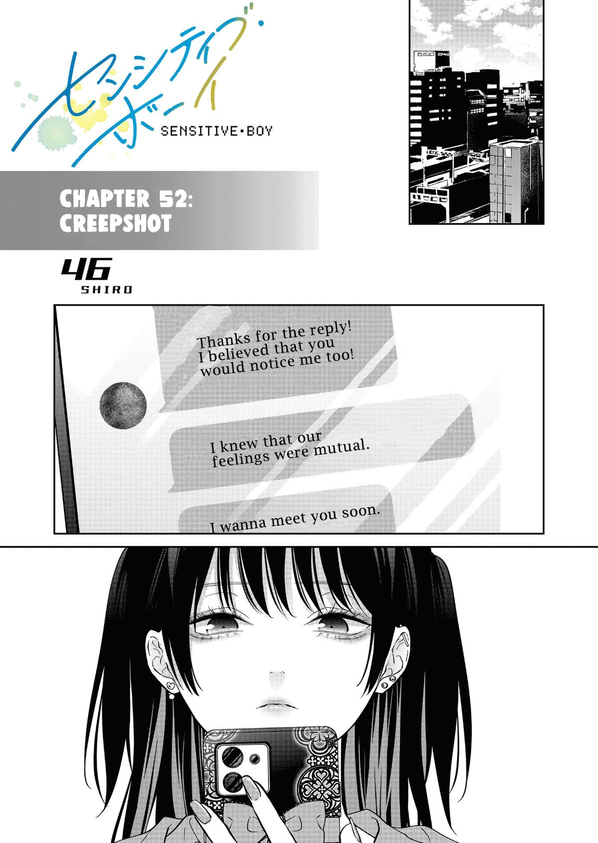 Sensitive Boy Chap 52 - Next Chap 53