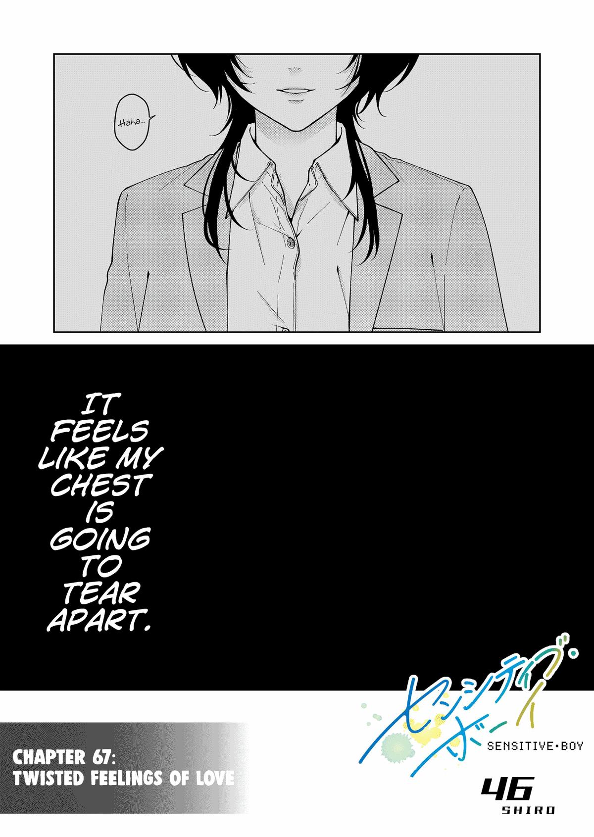 Sensitive Boy Chap 67 - Next Chap 68