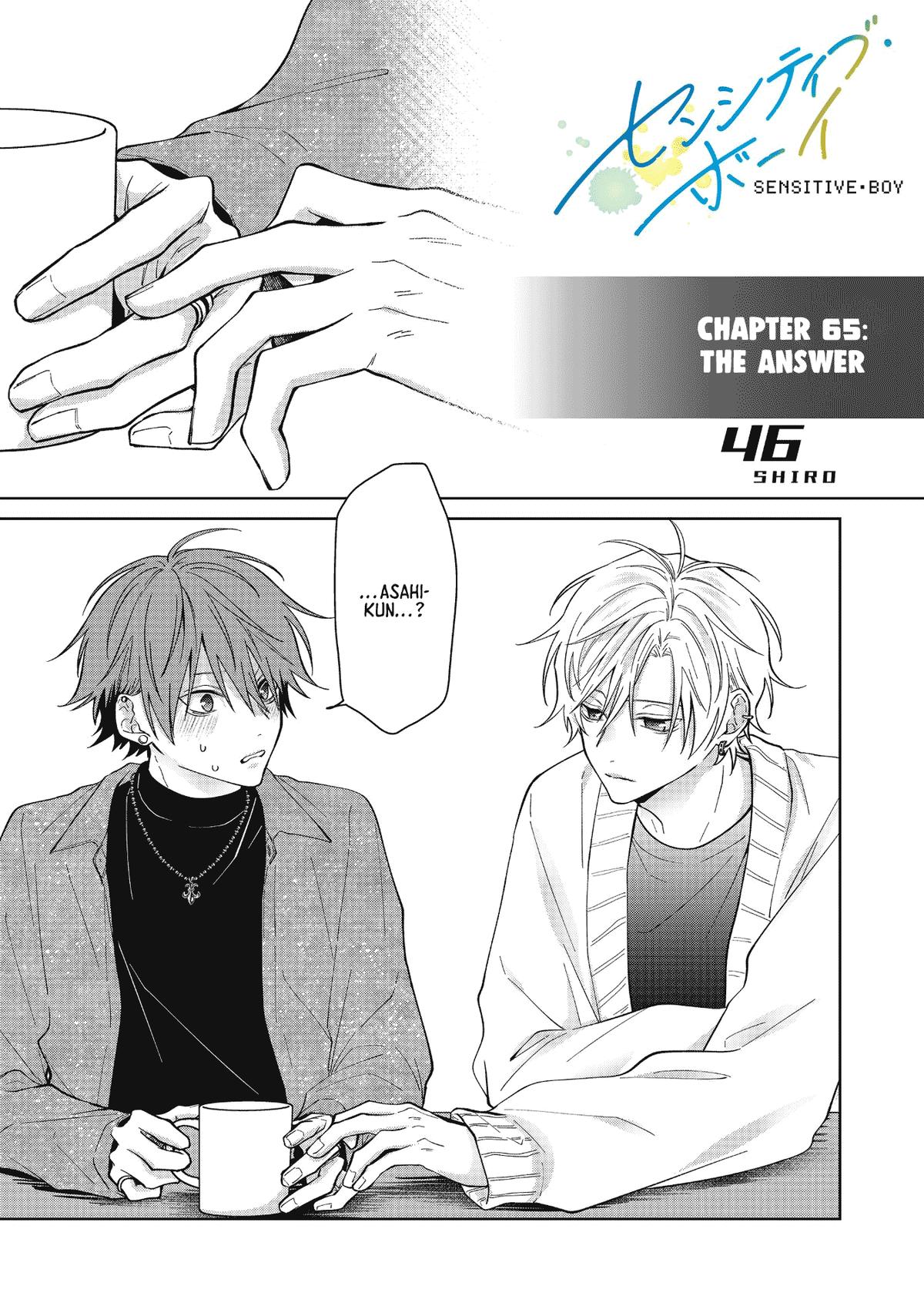 Sensitive Boy Chap 65 - Next Chap 66