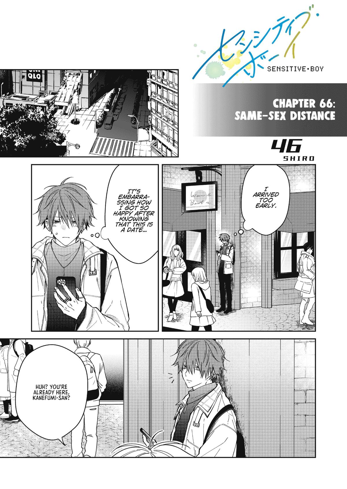 Sensitive Boy Chap 66 - Next Chap 67