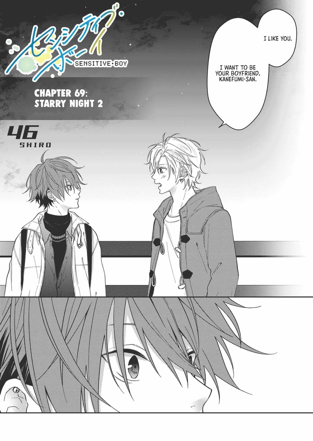 Sensitive Boy Chap 69 - Next Chap 70