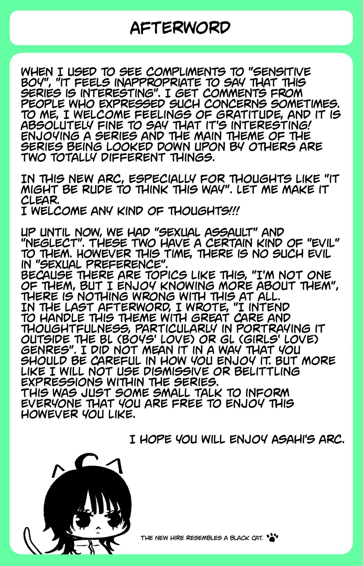 Sensitive Boy Chap 63 - Next Chap 64