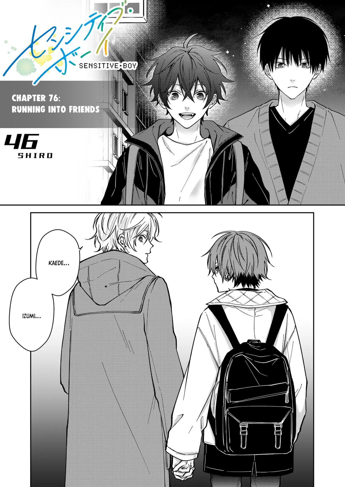 Sensitive Boy Chap 76 - Next Chap 77