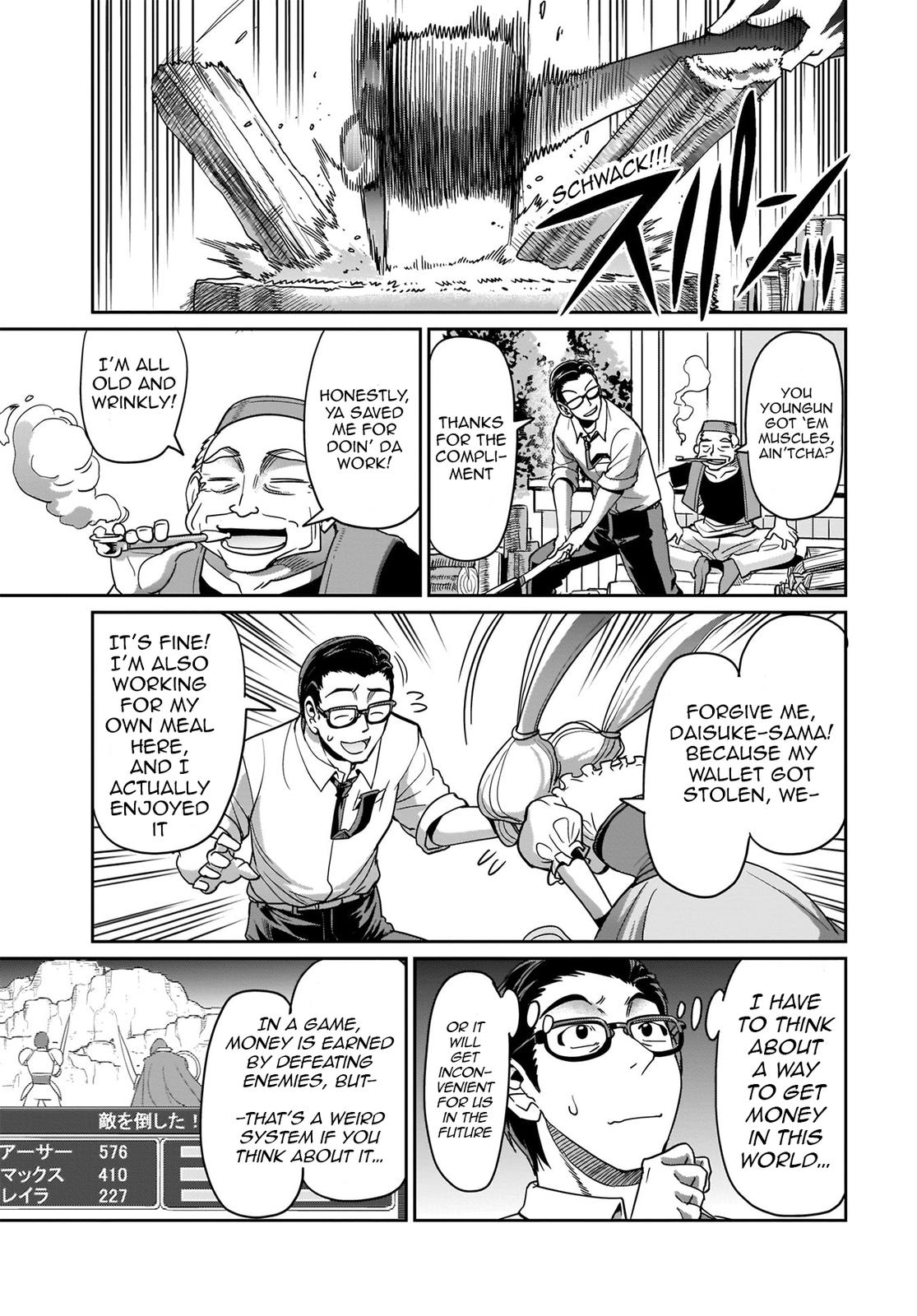Isekai Shokan Ojisan No Ju Muso Life Sabage Suki Salary Man Ha Kaisha Owari Ni Isekai He Chokuki Suru Chap 4 - Next Chap 5