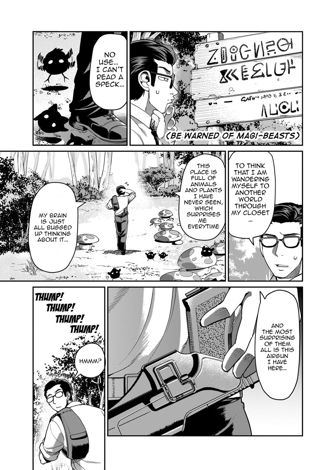Isekai Shokan Ojisan No Ju Muso Life Sabage Suki Salary Man Ha Kaisha Owari Ni Isekai He Chokuki Suru Chap 1 - Next Chap 2