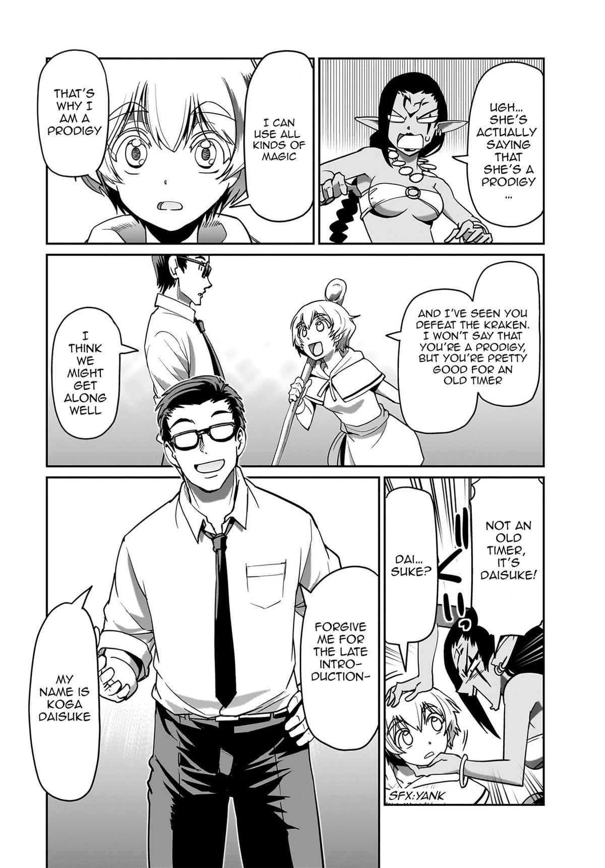 Isekai Shokan Ojisan No Ju Muso Life Sabage Suki Salary Man Ha Kaisha Owari Ni Isekai He Chokuki Suru Chap 13 - Next Chap 14