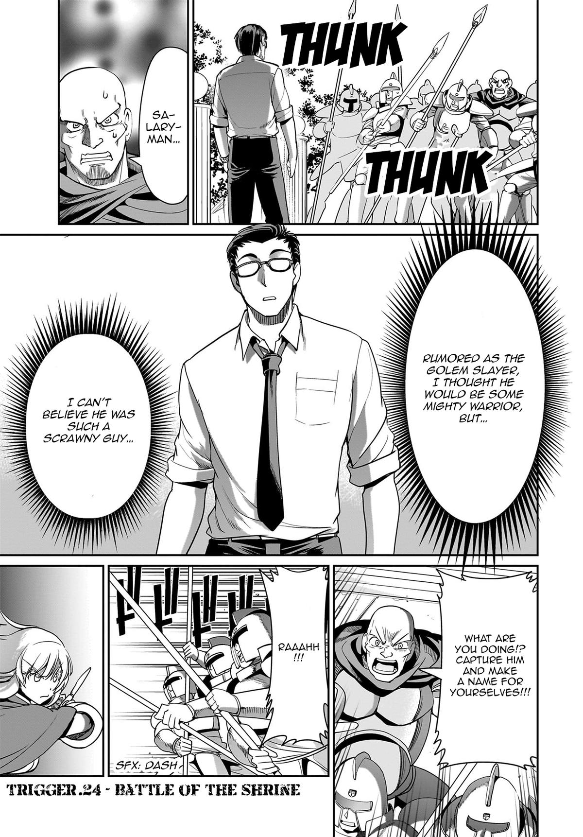 Isekai Shokan Ojisan No Ju Muso Life Sabage Suki Salary Man Ha Kaisha Owari Ni Isekai He Chokuki Suru Chap 24 - Next Chap 25