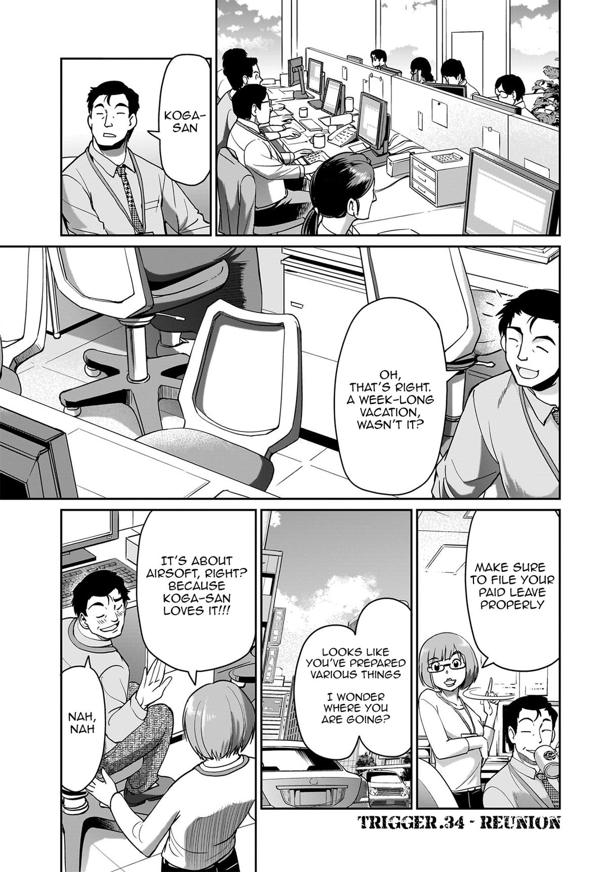 Isekai Shokan Ojisan No Ju Muso Life Sabage Suki Salary Man Ha Kaisha Owari Ni Isekai He Chokuki Suru Chap 34 - Next Chap 35