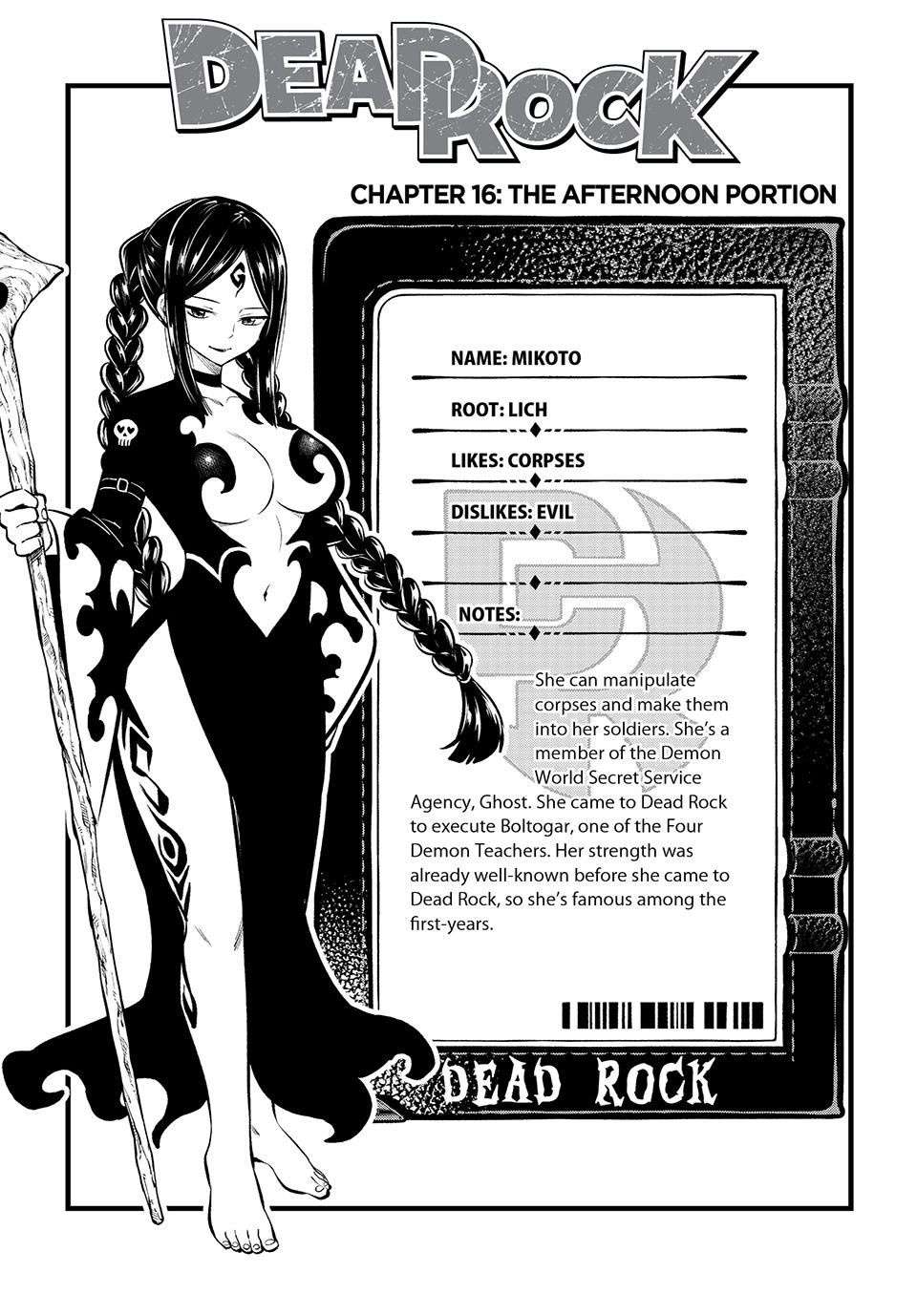 Dead Rock Chap 16 - Next Chap 17