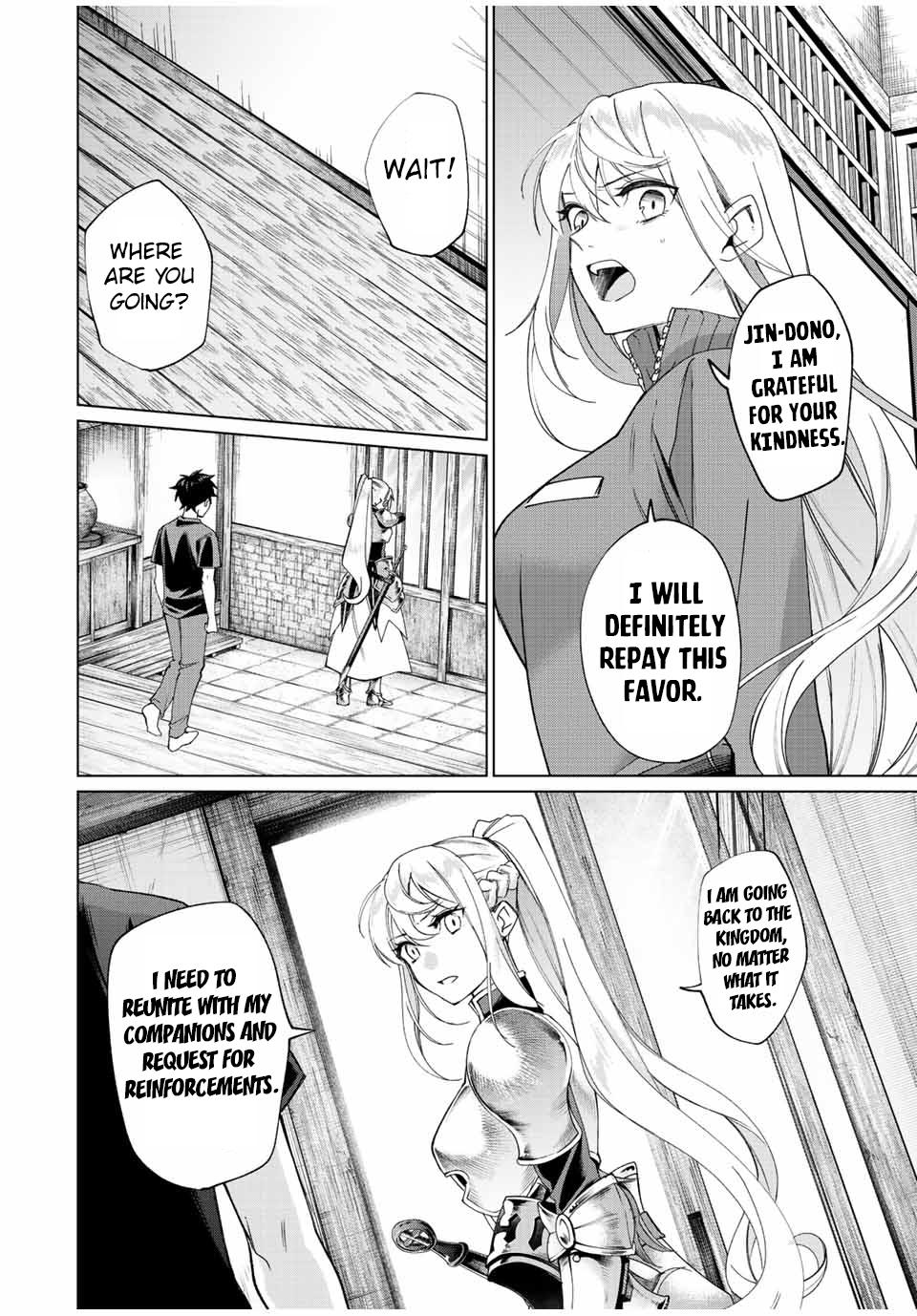 Tanbo de Hirotta Onna Kishi, Inaka de Ore no Yome dato Omowareteiru Chap 4 - Next Chap 5