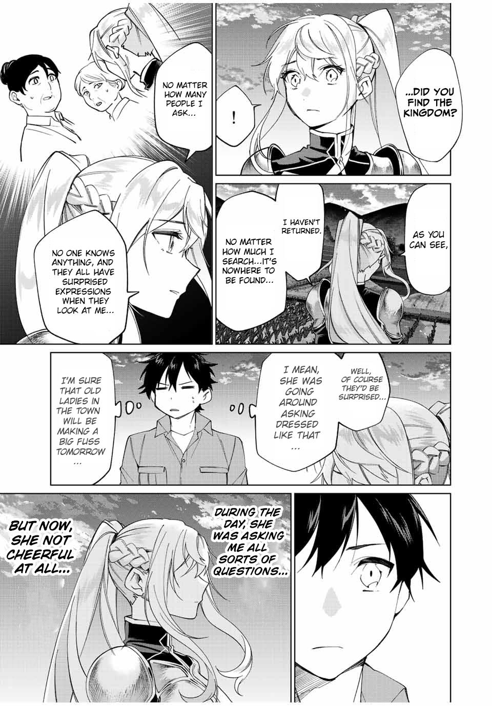 Tanbo de Hirotta Onna Kishi, Inaka de Ore no Yome dato Omowareteiru Chap 5 - Next Chap 6