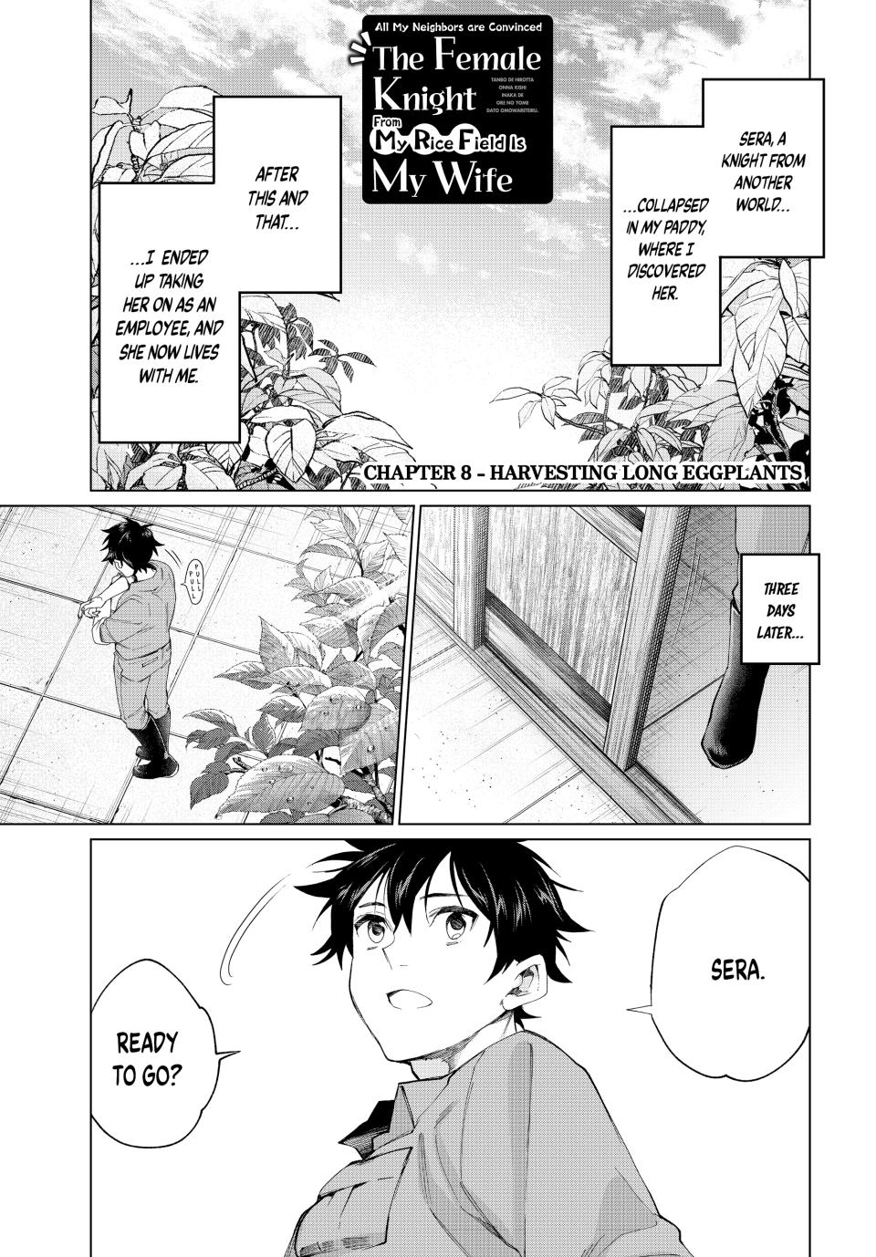 Tanbo de Hirotta Onna Kishi, Inaka de Ore no Yome dato Omowareteiru Chap 8 - Next Chap 9