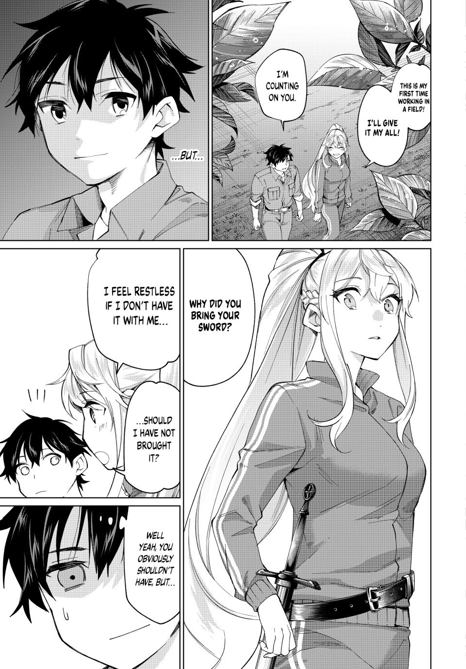 Tanbo de Hirotta Onna Kishi, Inaka de Ore no Yome dato Omowareteiru Chap 8 - Next Chap 9