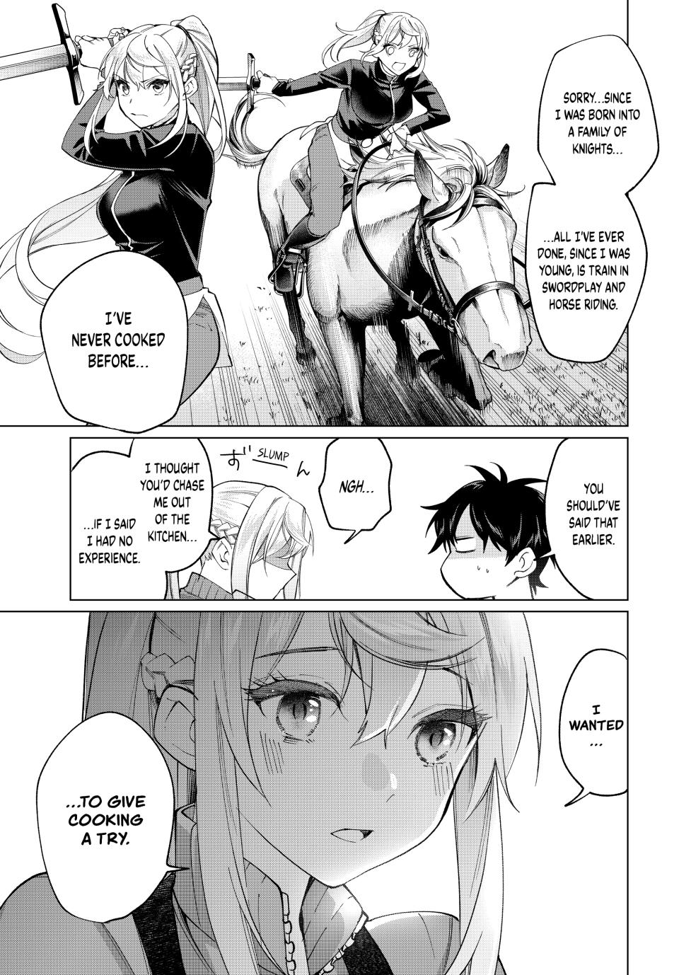 Tanbo de Hirotta Onna Kishi, Inaka de Ore no Yome dato Omowareteiru Chap 9 - Next Chap 10