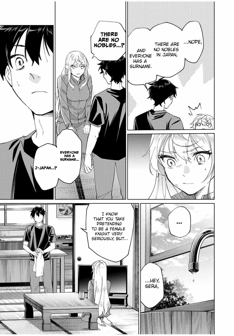 Tanbo de Hirotta Onna Kishi, Inaka de Ore no Yome dato Omowareteiru Chap 3 - Next Chap 4