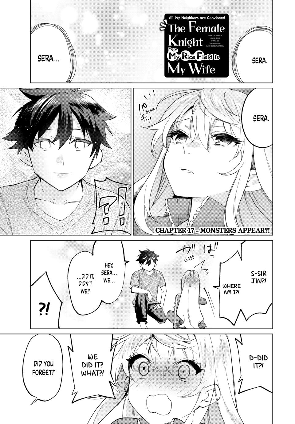Tanbo de Hirotta Onna Kishi, Inaka de Ore no Yome dato Omowareteiru Chap 17 - Next Chap 18