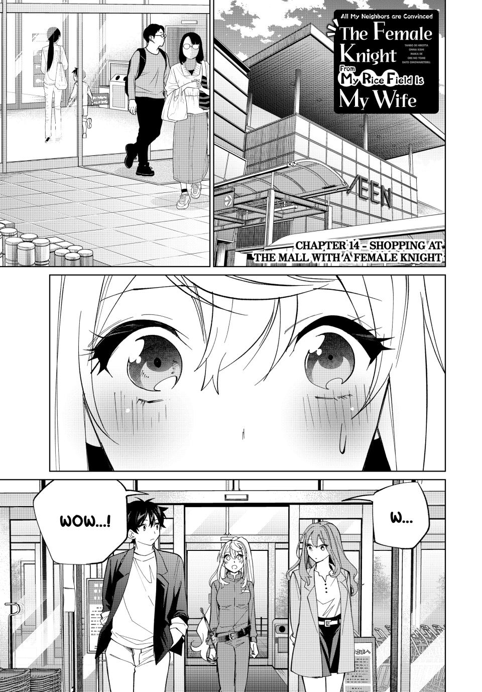 Tanbo de Hirotta Onna Kishi, Inaka de Ore no Yome dato Omowareteiru Chap 14 - Next Chap 15