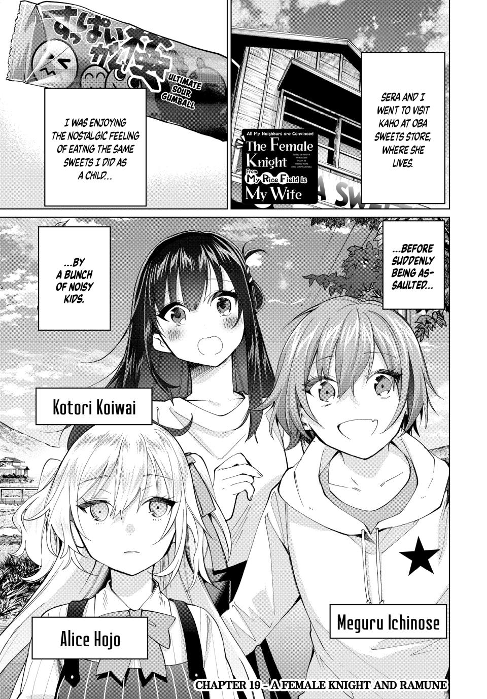 Tanbo de Hirotta Onna Kishi, Inaka de Ore no Yome dato Omowareteiru Chap 19 - Next Chap 20