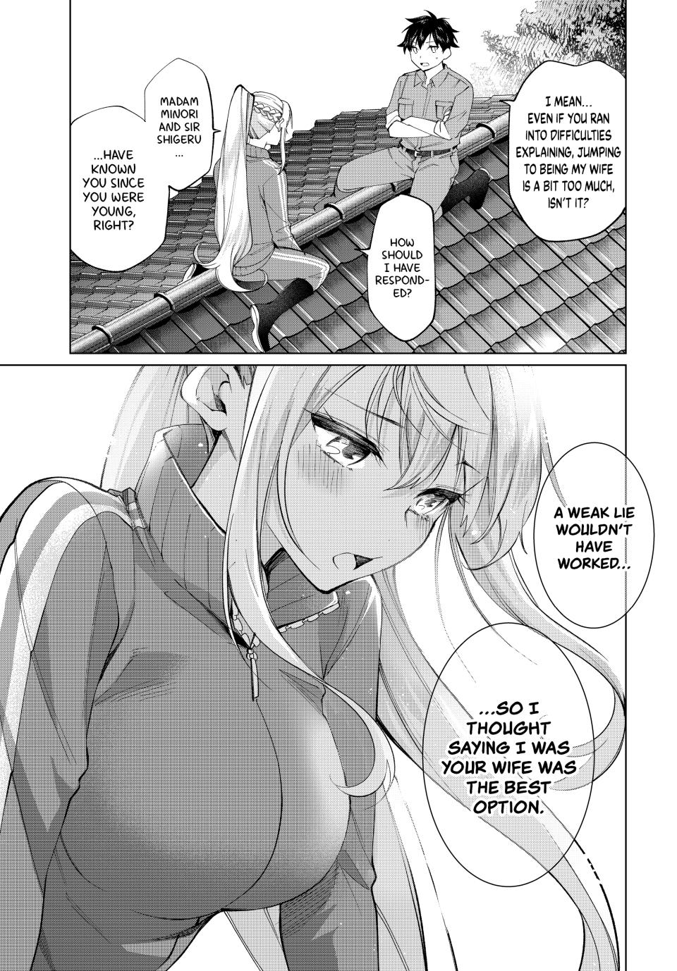 Tanbo de Hirotta Onna Kishi, Inaka de Ore no Yome dato Omowareteiru Chap 10 - Next Chap 11