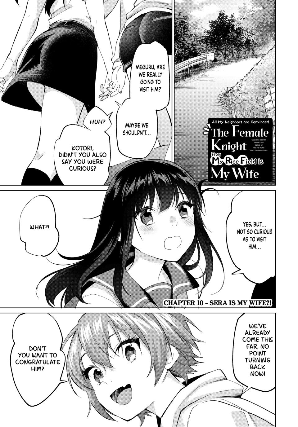 Tanbo de Hirotta Onna Kishi, Inaka de Ore no Yome dato Omowareteiru Chap 10 - Next Chap 11