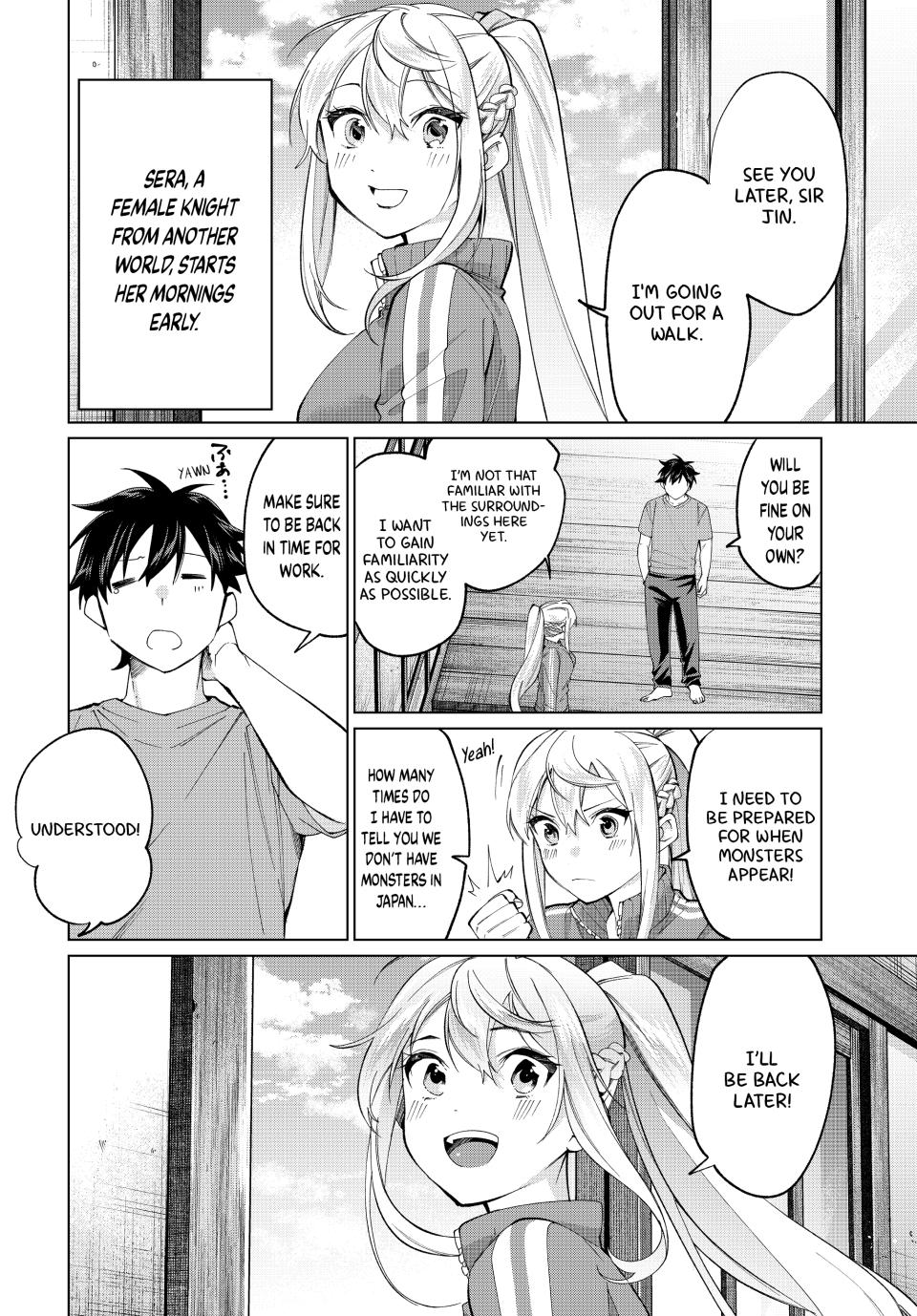 Tanbo de Hirotta Onna Kishi, Inaka de Ore no Yome dato Omowareteiru Chap 10 - Next Chap 11