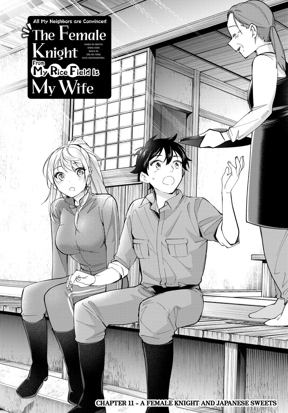 Tanbo de Hirotta Onna Kishi, Inaka de Ore no Yome dato Omowareteiru Chap 11 - Next Chap 12