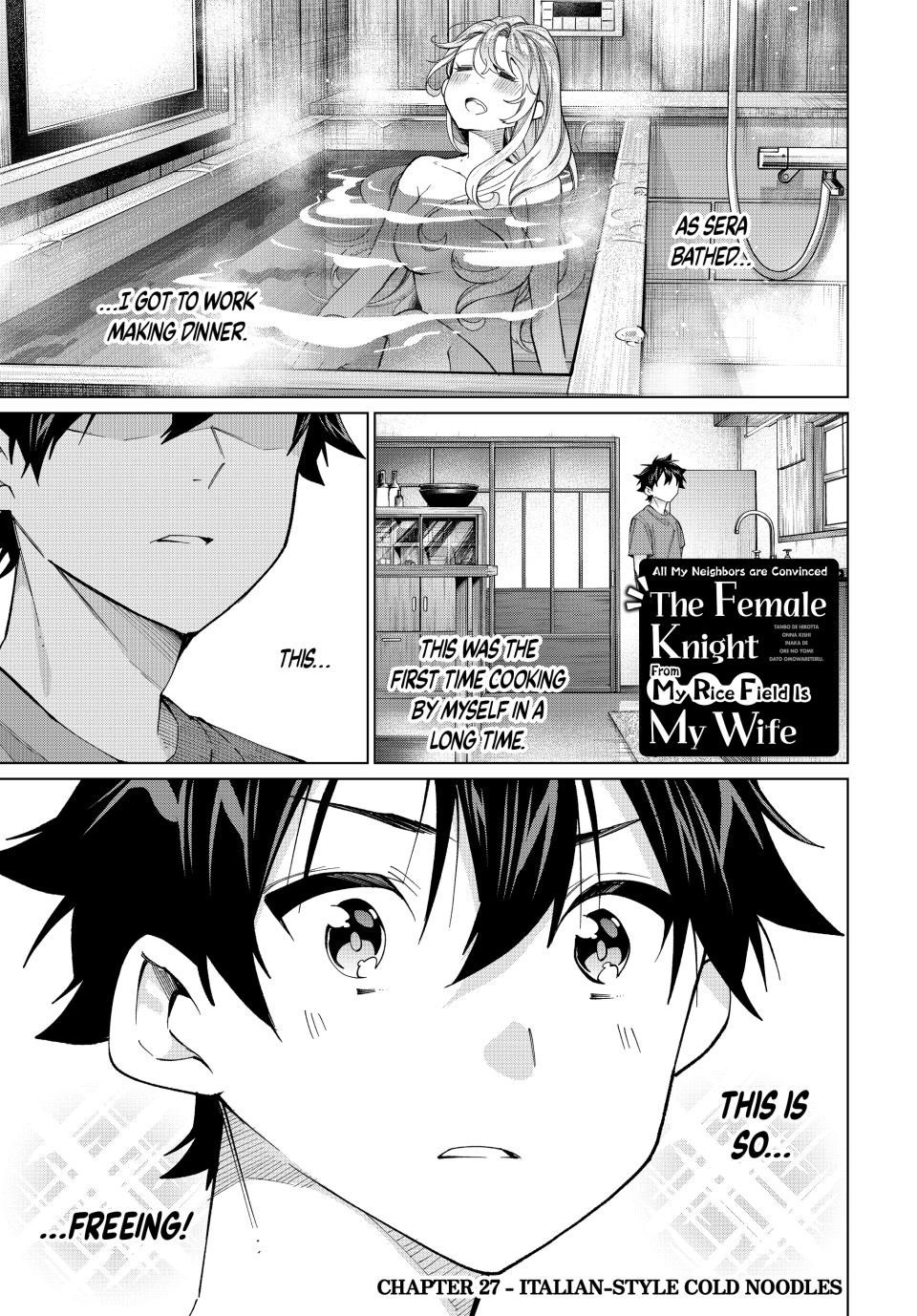 Tanbo de Hirotta Onna Kishi, Inaka de Ore no Yome dato Omowareteiru Chap 27 - Next Chap 28