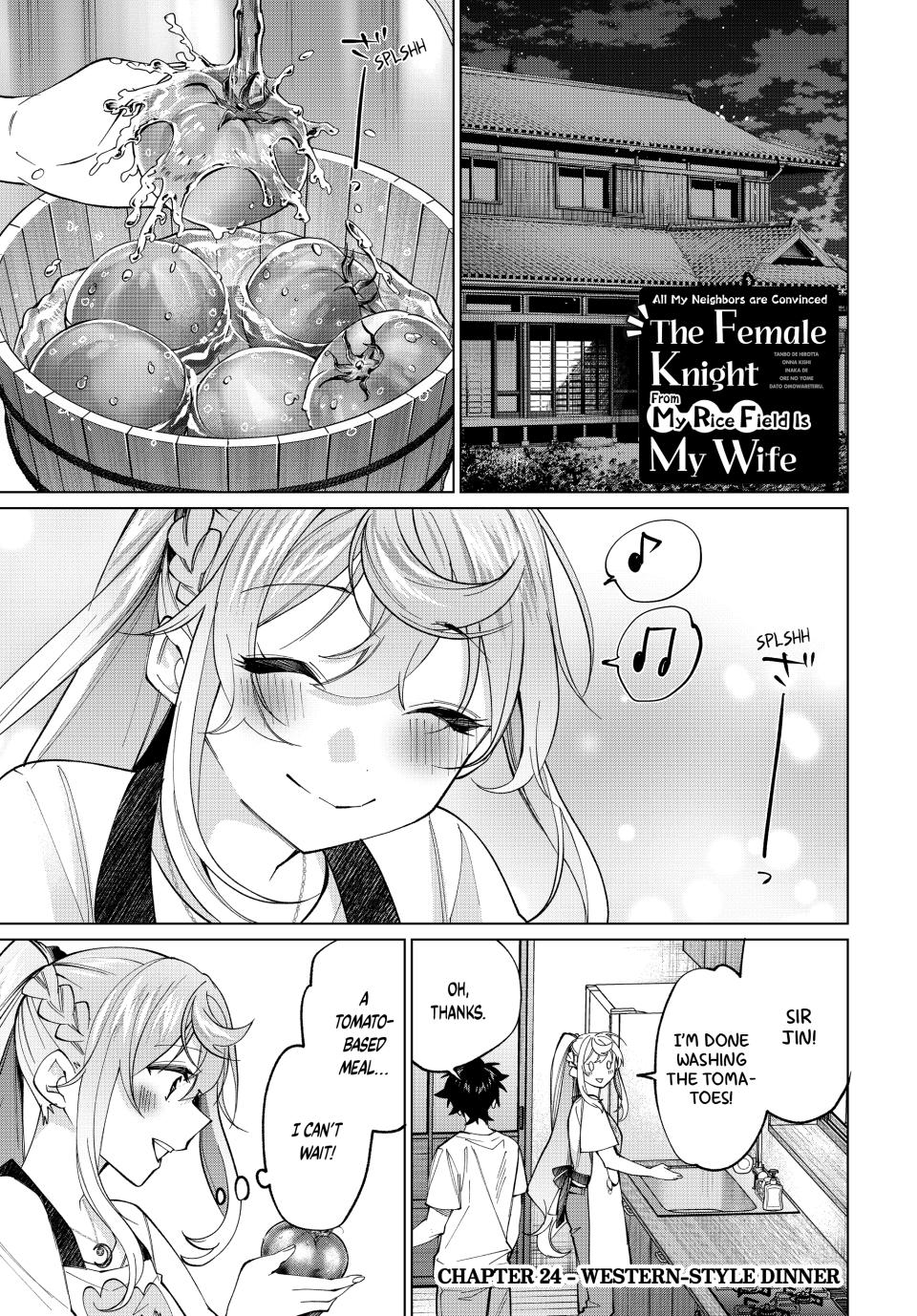 Tanbo de Hirotta Onna Kishi, Inaka de Ore no Yome dato Omowareteiru Chap 24 - Next Chap 25