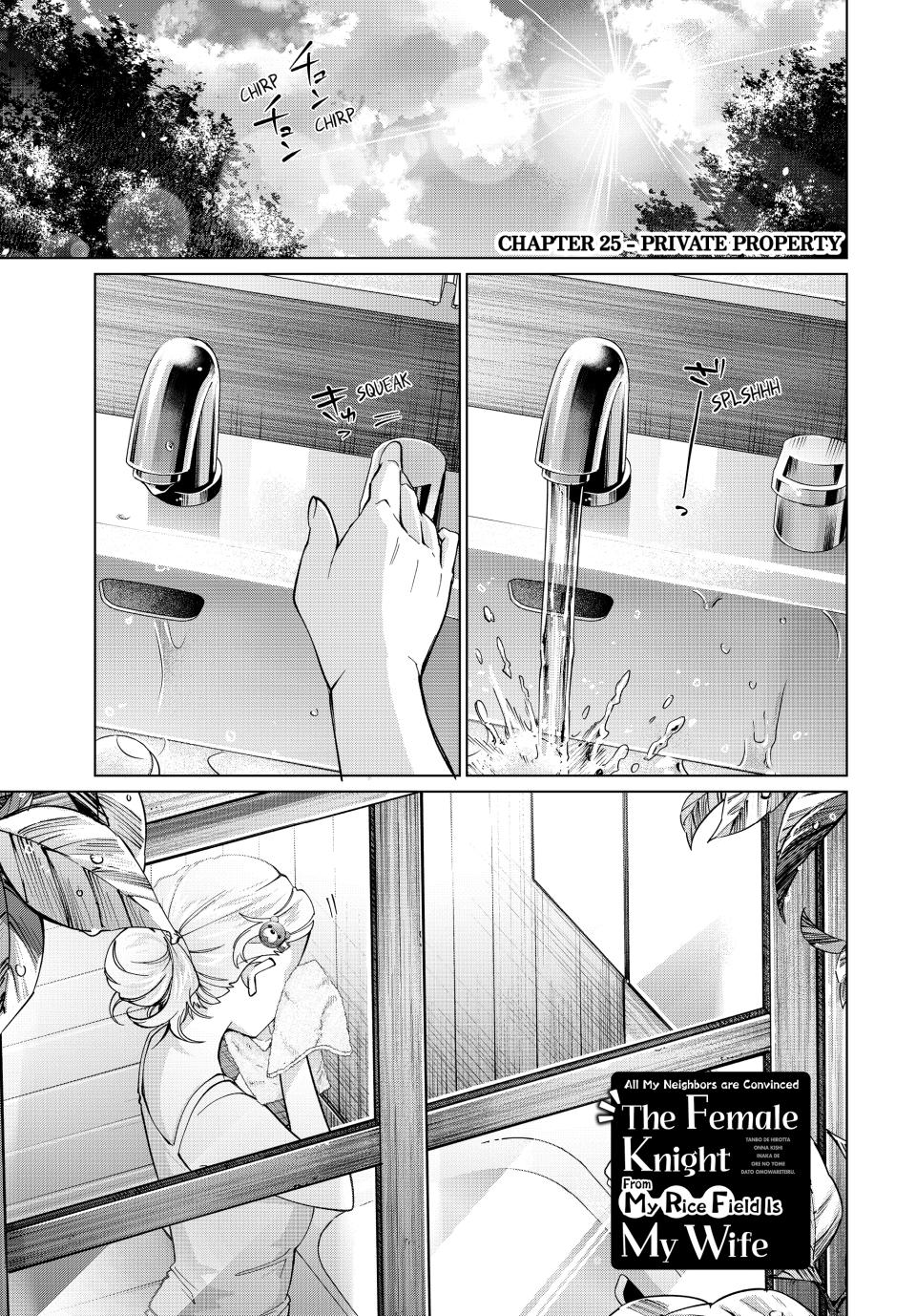 Tanbo de Hirotta Onna Kishi, Inaka de Ore no Yome dato Omowareteiru Chap 25 - Next Chap 26