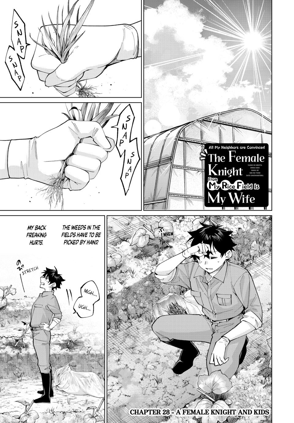 Tanbo de Hirotta Onna Kishi, Inaka de Ore no Yome dato Omowareteiru Chap 28 - Next Chap 29