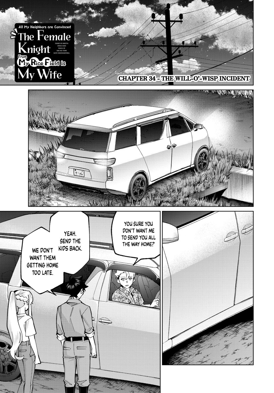 Tanbo de Hirotta Onna Kishi, Inaka de Ore no Yome dato Omowareteiru Chap 34 - Next Chap 35