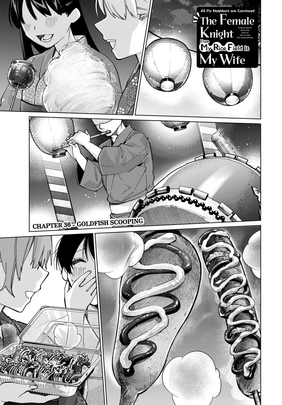 Tanbo de Hirotta Onna Kishi, Inaka de Ore no Yome dato Omowareteiru Chap 36 - Next Chap 37