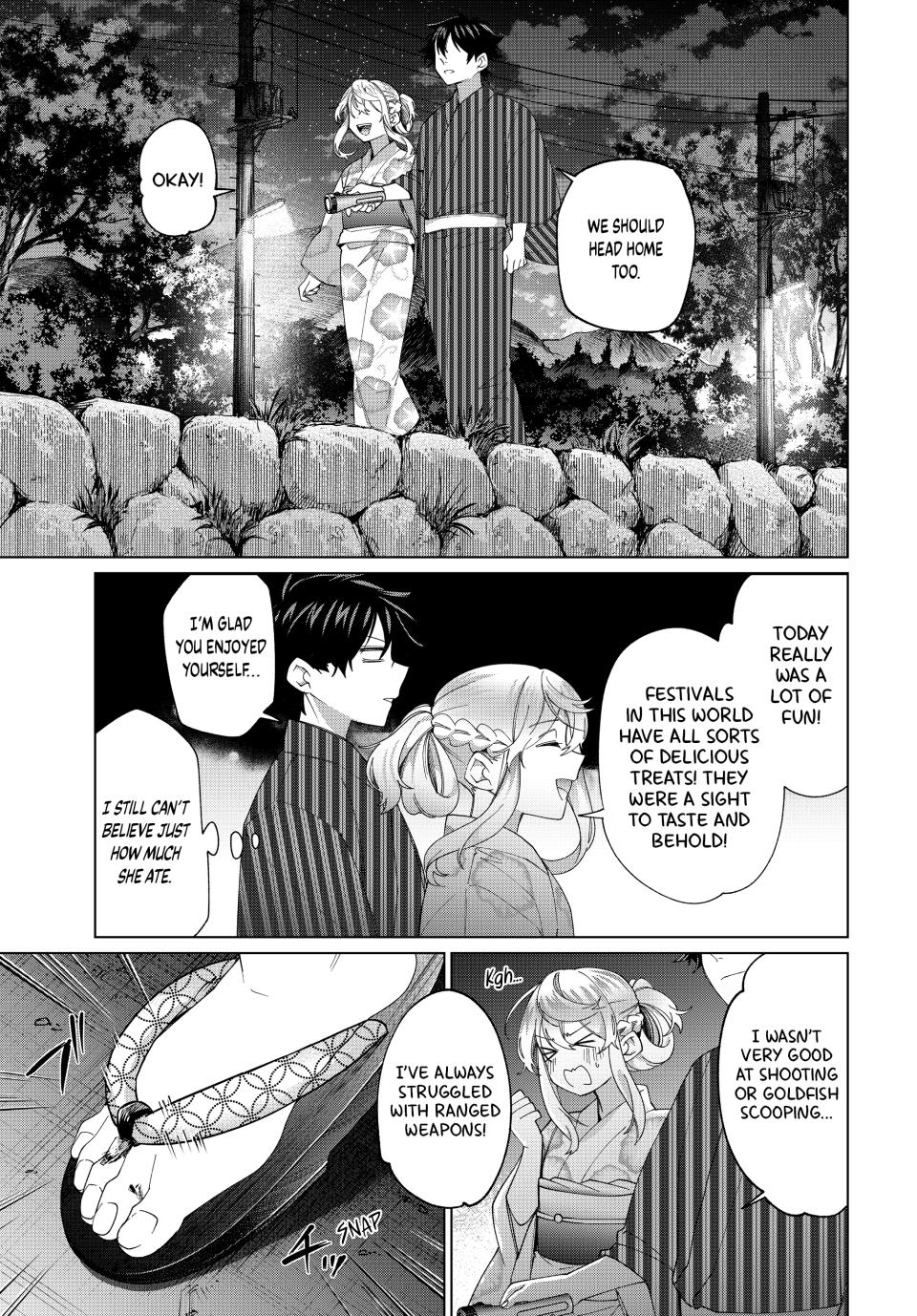 Tanbo de Hirotta Onna Kishi, Inaka de Ore no Yome dato Omowareteiru Chap 38 - Next Chap 39